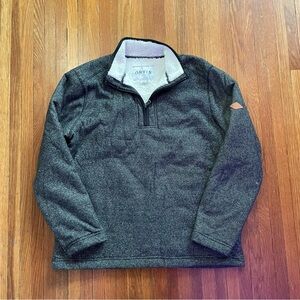 Orvis Black and White Fleece-Lined Jacket